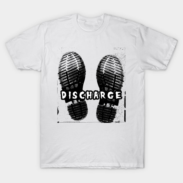 discharge classic boot T-Shirt by angga108